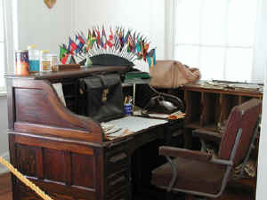 Dr. Jagan's desk and chair