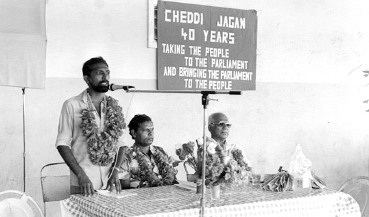Celebrating CJ 40 years in Parliament